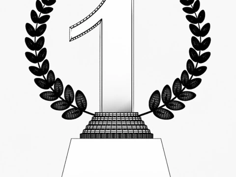 Winner Trophy 3D Model