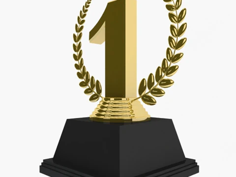Winner Trophy 3D Model