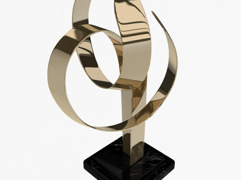 Modern Sculpture 3D Model