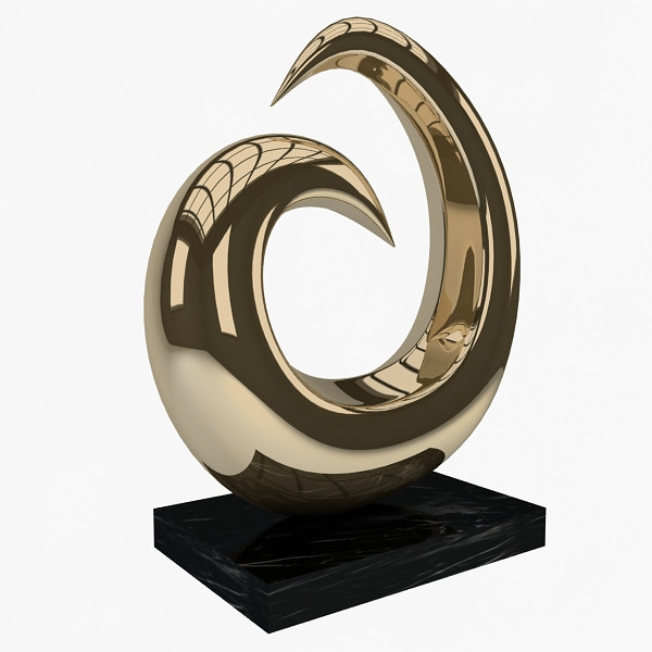 Scultura da giardino Modello 3D .c4d .max .obj .3ds .fbx .stl .blend