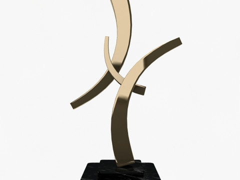 雕塑收藏 3D 模型