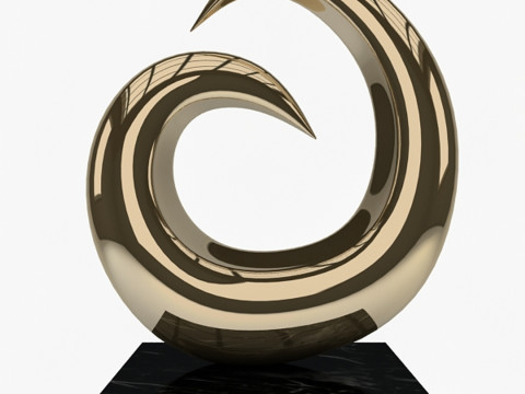 雕塑收藏 3D 模型