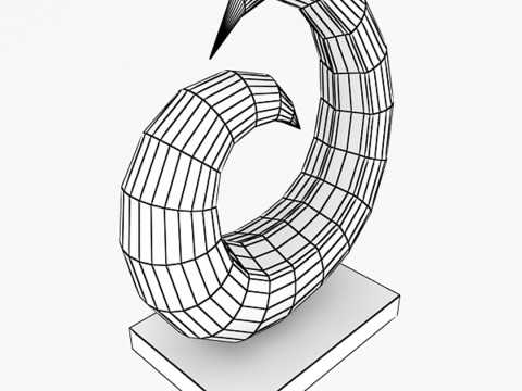 雕塑收藏 3D 模型