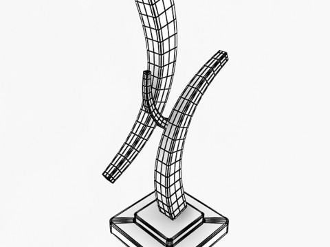 雕塑收藏 3D 模型