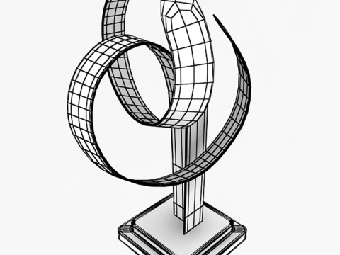 雕塑收藏 3D 模型