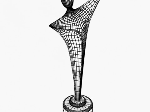 Menschliche Skulptur 3D Modell