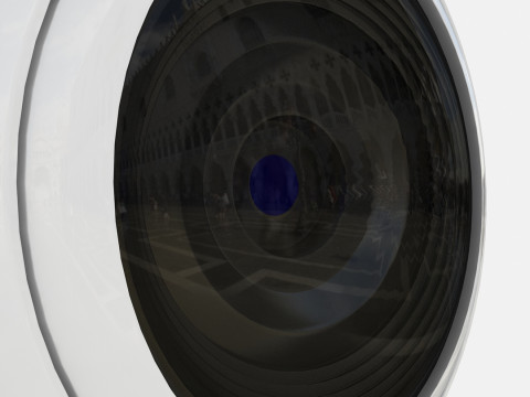 스마트 카메라 로봇 3D 모델