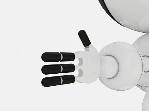 스마트 카메라 로봇 3D 모델