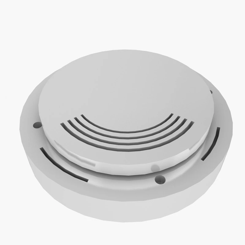 Detector de humo Modelo 3D .c4d .max .obj .3ds .fbx .stl .blend 