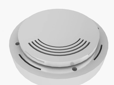 Smoke Detector 3D Model