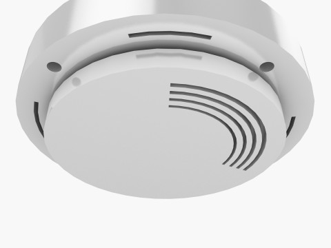 연기 감지기 3D 모델