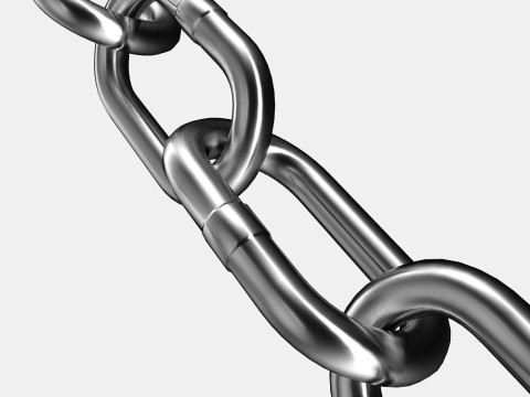 Corrente de Aço Modelo 3D