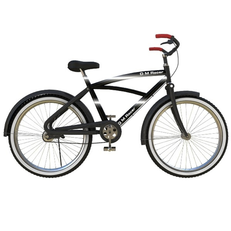 Sepeda Bergaya Model 3D .c4d .max .obj .3ds .fbx .stl .blend