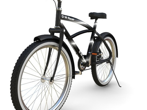 Sepeda Bergaya Model 3D