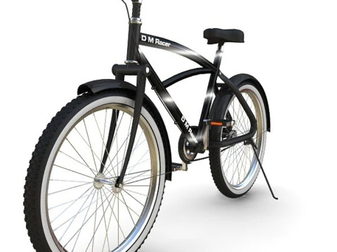 Stylish Bicycle 3D Model