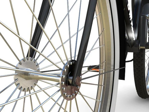 Stylish Bicycle 3D Model