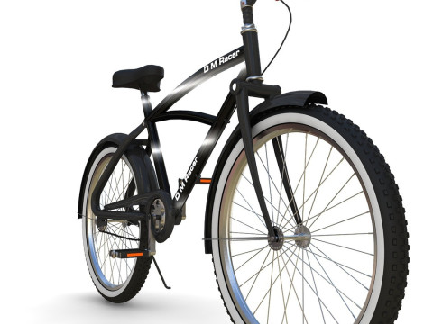 Sepeda Bergaya Model 3D