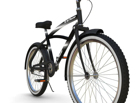 Stylish Bicycle 3D Model