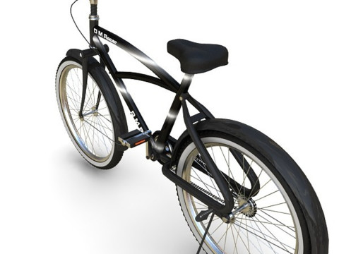 Sepeda Bergaya Model 3D