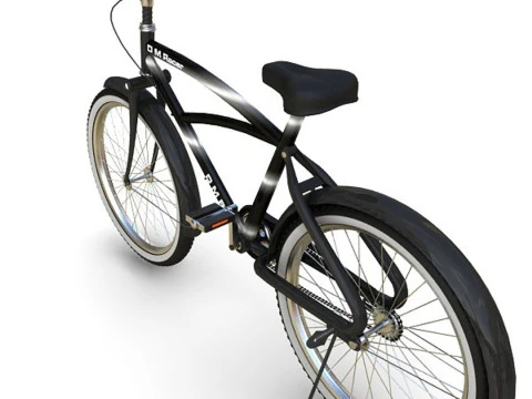Stylish Bicycle 3D Model