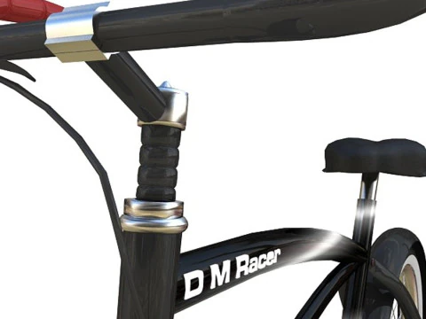 Stylish Bicycle 3D Model