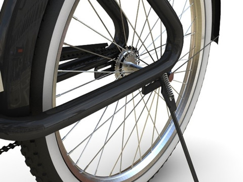 Sepeda Bergaya Model 3D