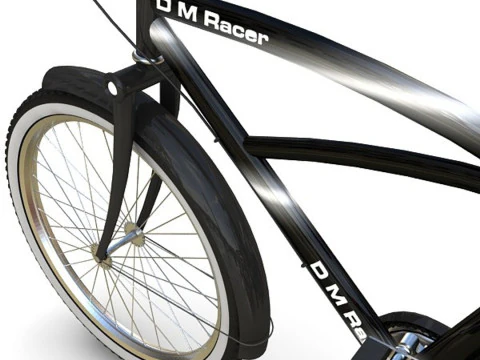 Stylish Bicycle 3D Model