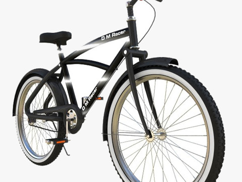 Sepeda Bergaya Model 3D