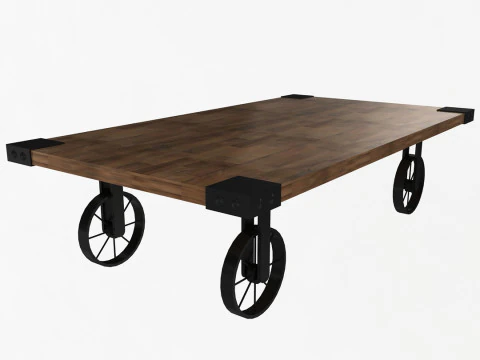 Decor Restaurant Table 3D Model