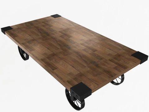 Decor Restaurant Table 3D Model