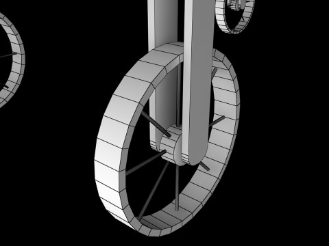 장식 레스토랑 테이블 3D 모델