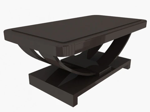 Mesa rectangular Modelo 3D