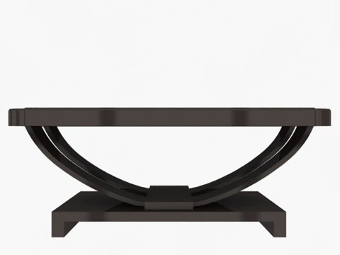 Rectangular Table 3D Model