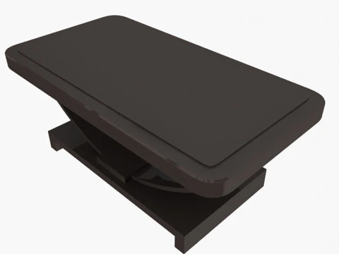 Rectangular Table 3D Model