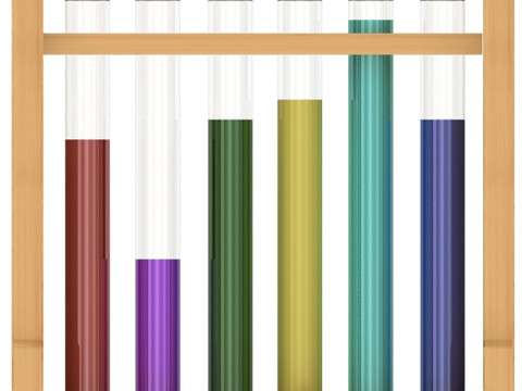 Rozwiązania w zakresie sprzętu szkolnego z probówką Model 3D