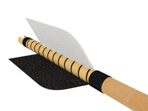 Wooden Arrow 3D Model