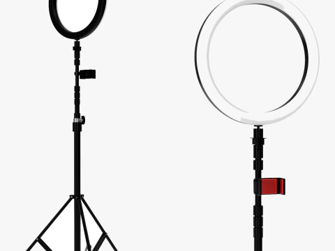 Disney Park Photo Booth with Camera Stand 3D Model