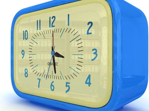 Alarm Clock 3D Model