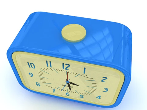 Alarm Clock 3D Model