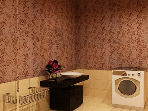 Luxury Bathroom 3D Model