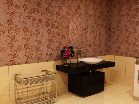 Luxury Bathroom 3D Model