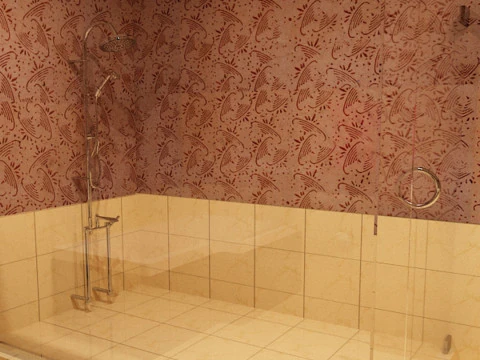 Luxury Bathroom 3D Model