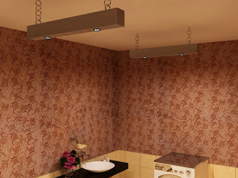 Luxury Bathroom 3D Model