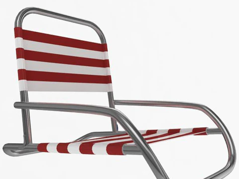 Kursi Pantai Model 3D