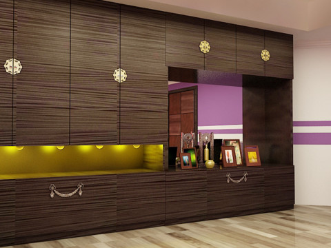 Gł&oacute;wna sypialnia Model 3D