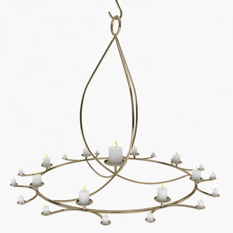 Lampu Gantung Langit-Langit Model 3D .c4d .max .obj .3ds .fbx .stl .blend 