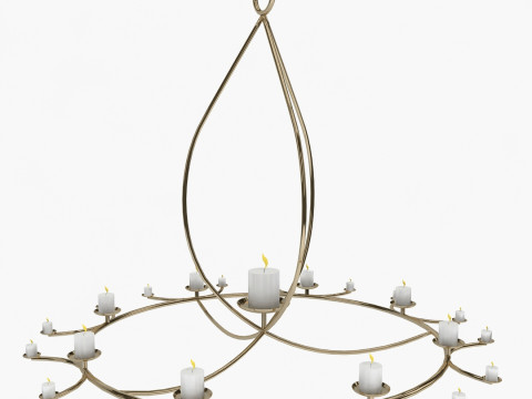 Ceiling Chandelier 3D Model