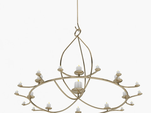 Lampu Gantung Langit-Langit Model 3D