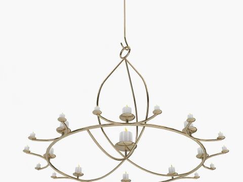 Ceiling Chandelier 3D Model