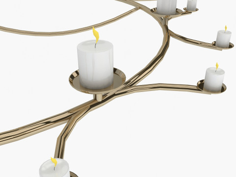 Lampu Gantung Langit-Langit Model 3D